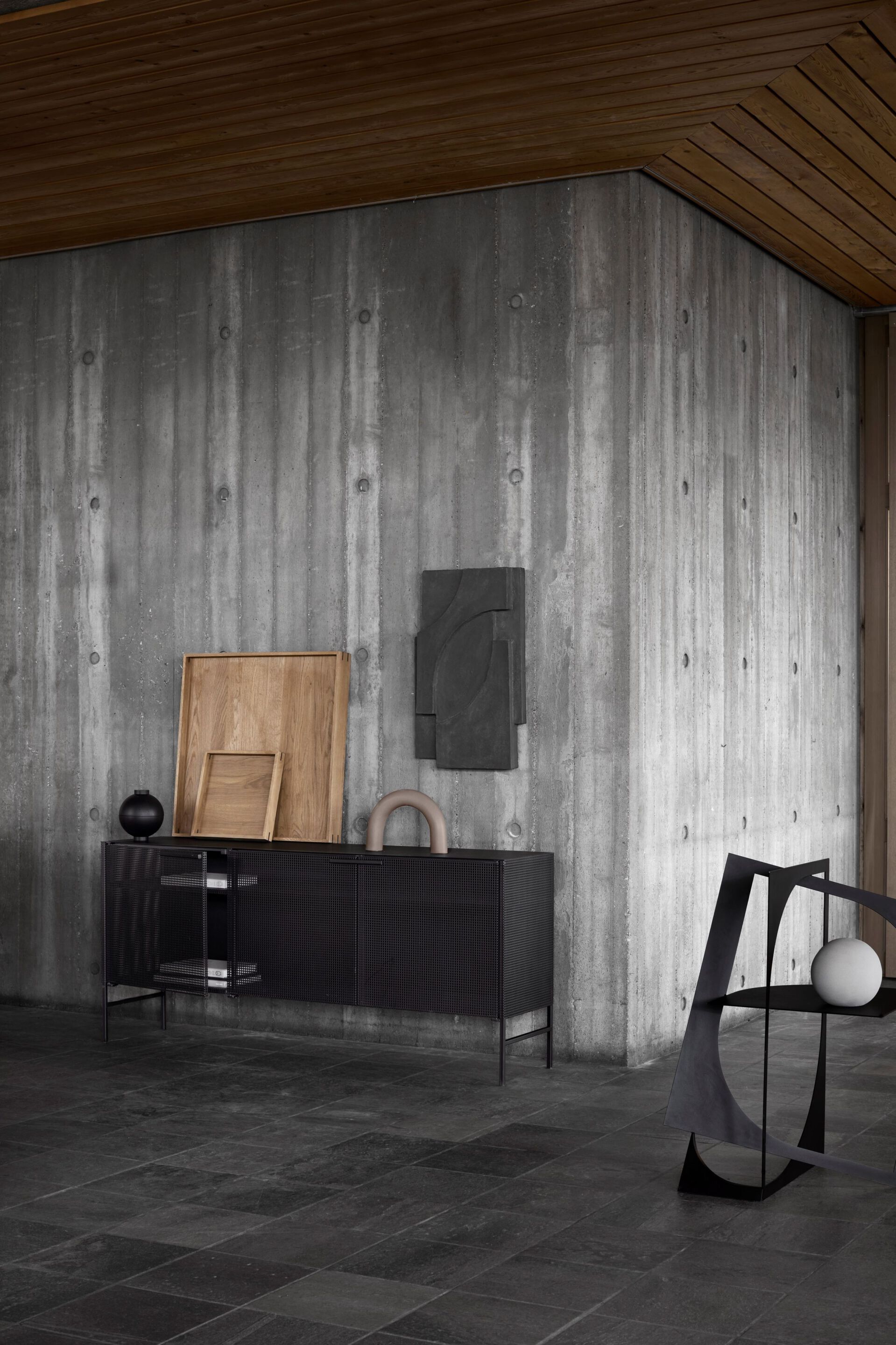 Декоративный элемент стены из хлопчатобумажной бумаги In Stock Kristina Dam ARCH-00085193 - Вид №3