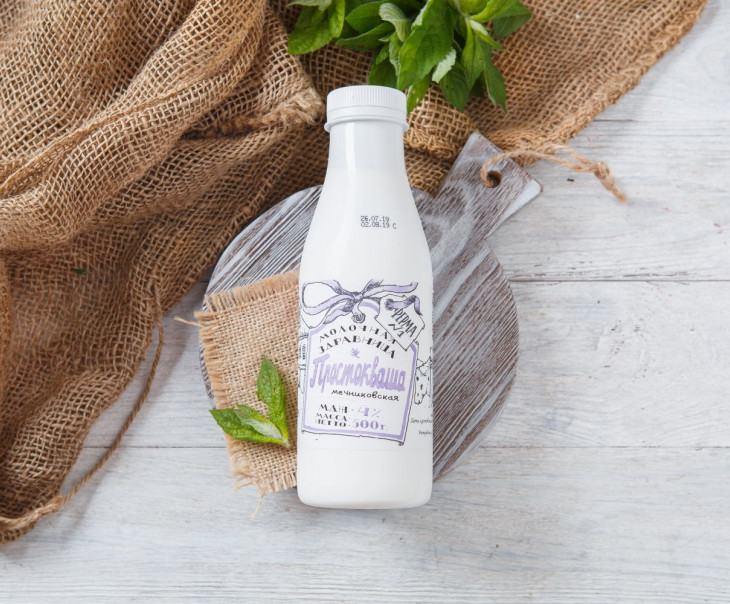 1046 Простокваша "Мечниковская" 4% Вкусляндия 