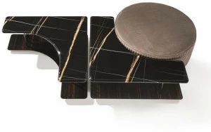 Longhi Модульный журнальный столик из мрамора Loveluxe 2020 – sartoria collection Y 903