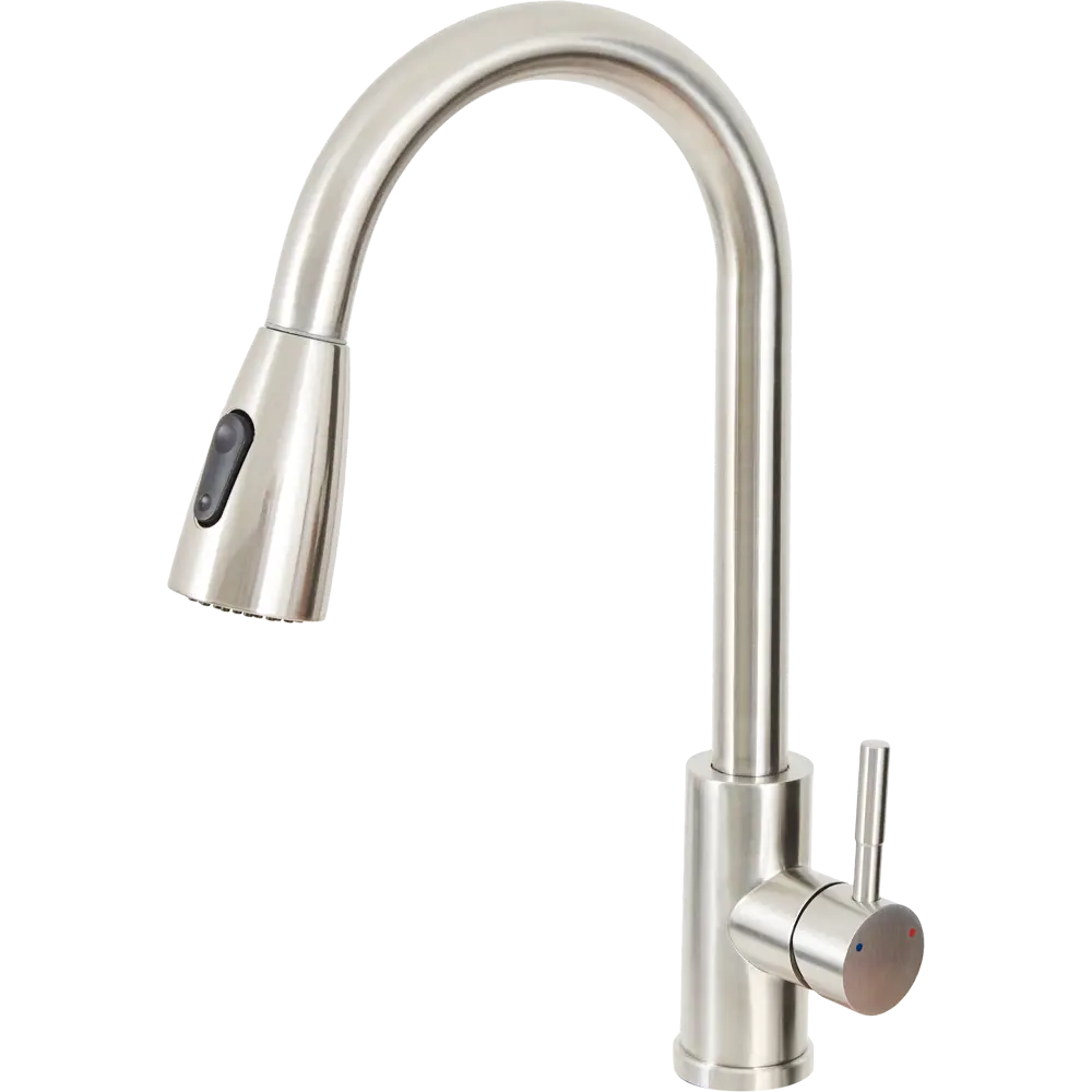 Кухонный смеситель VIDAGE с выдвижным изливом и аэратором 85684118 VAL1817 STLM-0065254 - Вид №1