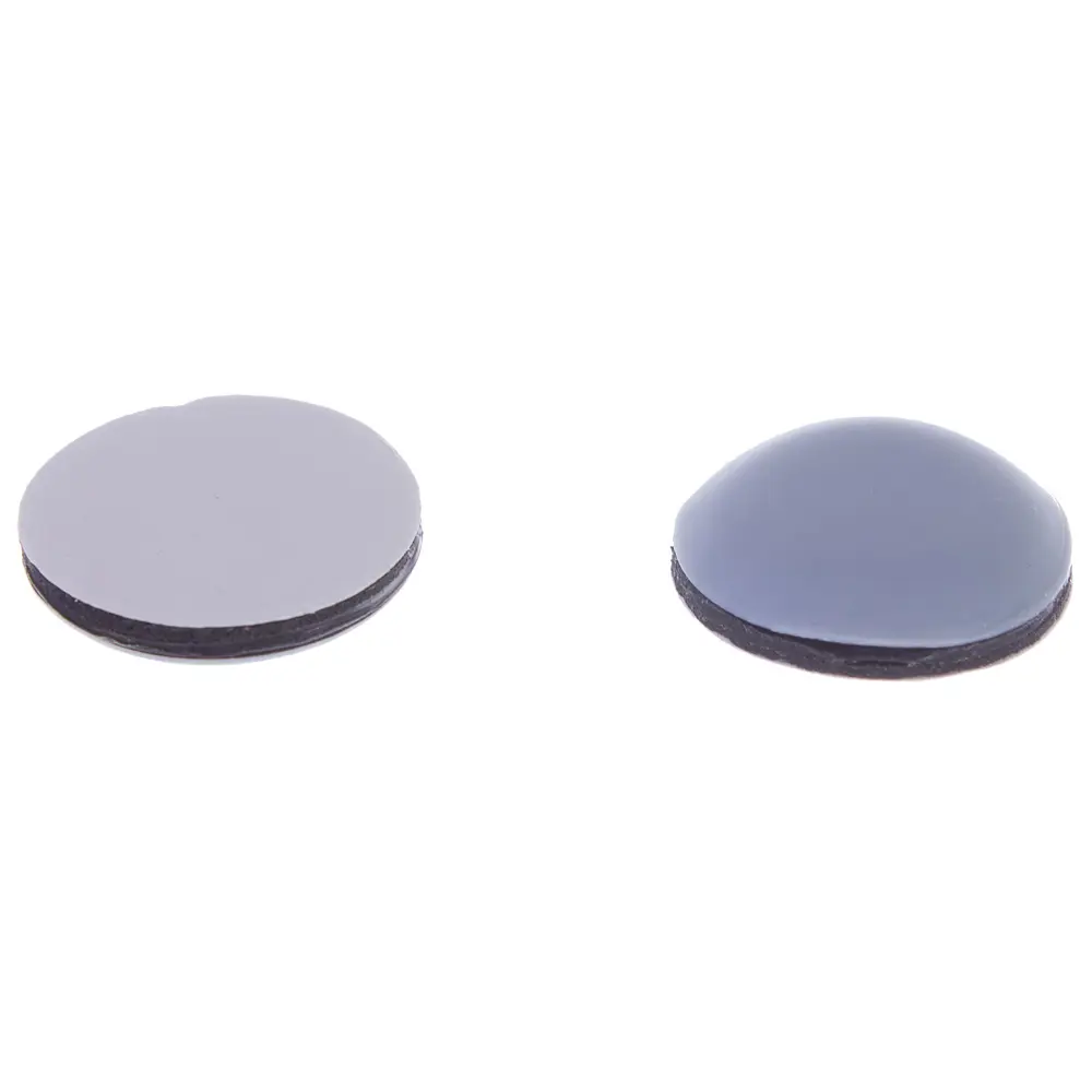 Накладки Standers PTFE 20 мм, круглые, пластик, цвет серый, 8 шт STLM-2093994