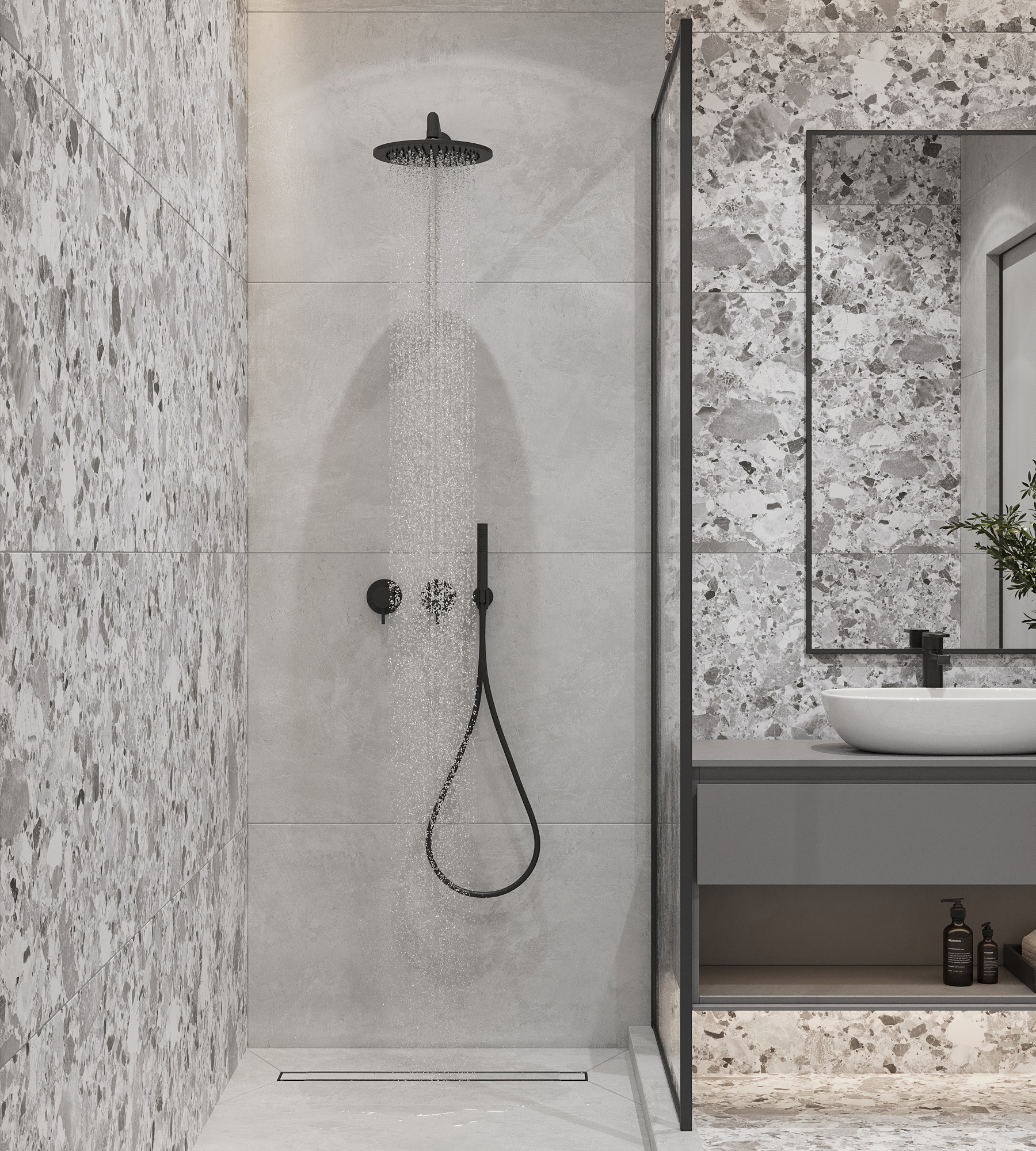 Керамогранит SYMPHONY GRIS 60х120 Arcadia Ceramica RT7007-A