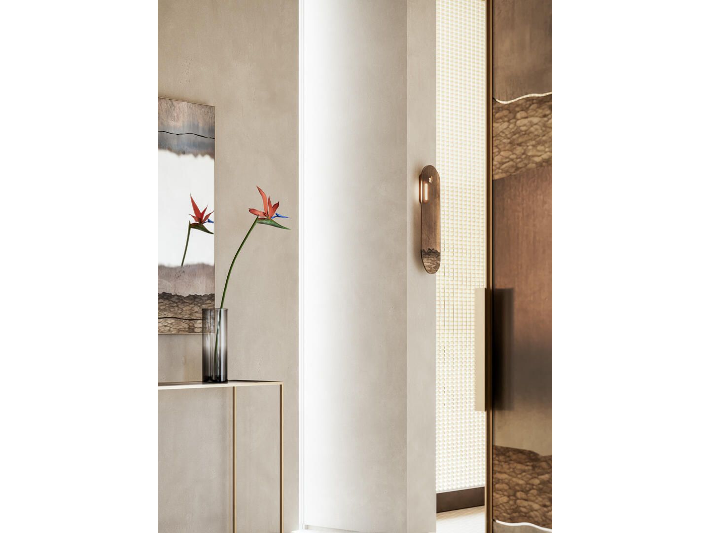 Стеклянный светодиодный настенный светильник ARTE VENEZIANA Langhe ARCH-00083737 - Вид №3