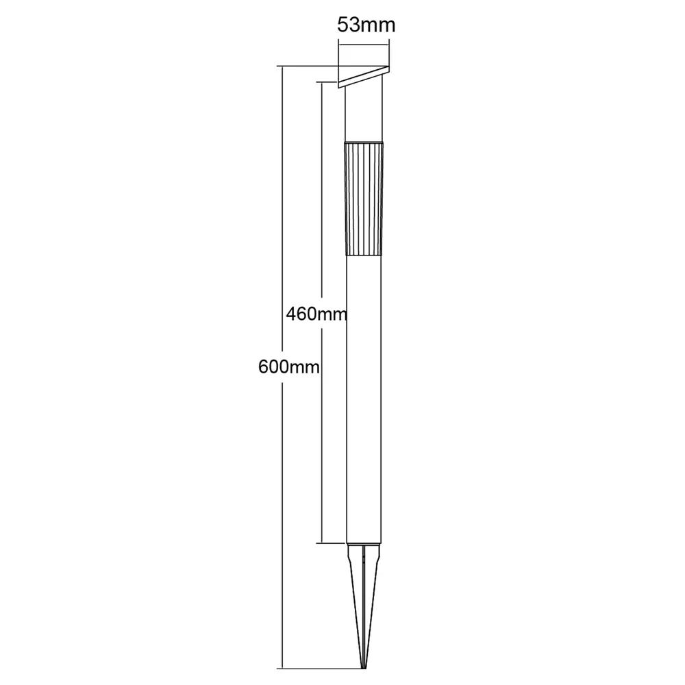 Светильник садовый Dondo на солнечных батареях, 2 режима: белый и цветной RGB свет, цвет чёрный 82396309 STLM-2208584 Santreyd  - Вид №6