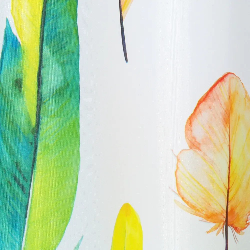 Штора для ванны Color Feather, 180х180 см, полиэстер BATH PLUS ШТОРЫ CHARME RED STLM-2082353 - Вид №2