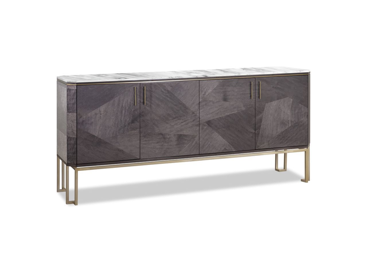 Деревянный шкаф с распашными дверями и мраморной столешницей Hurtado Evolution ARCH-00054434 - Вид №5