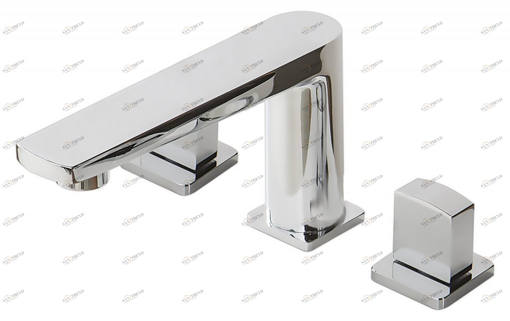 Смеситель для раковины на три отверстия CARIN CAR-LTF-CRM BELBAGNO 