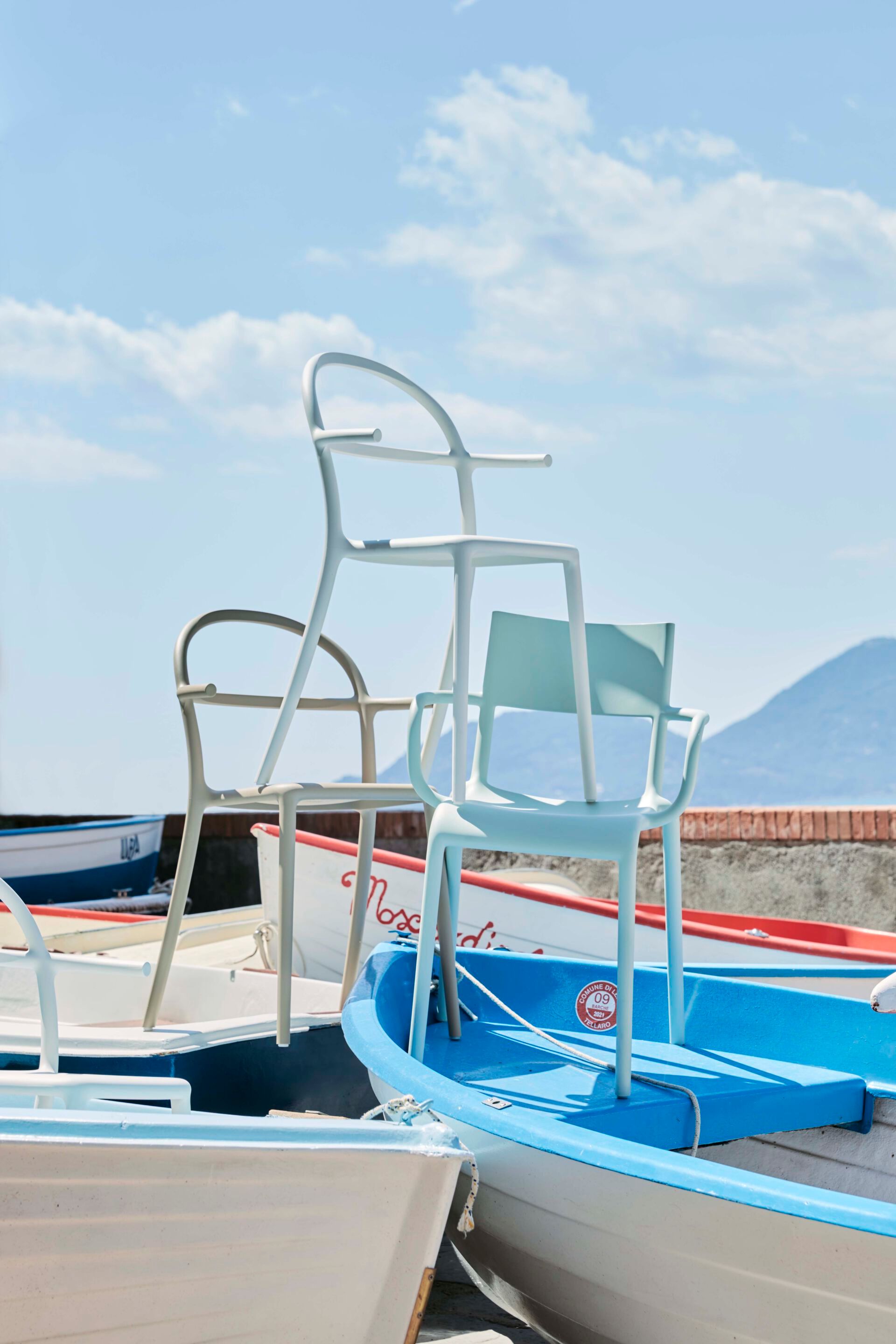 Штабелируемый стул из полипропилена Kartell GENERIC C ARCH-00120021 - Вид №4