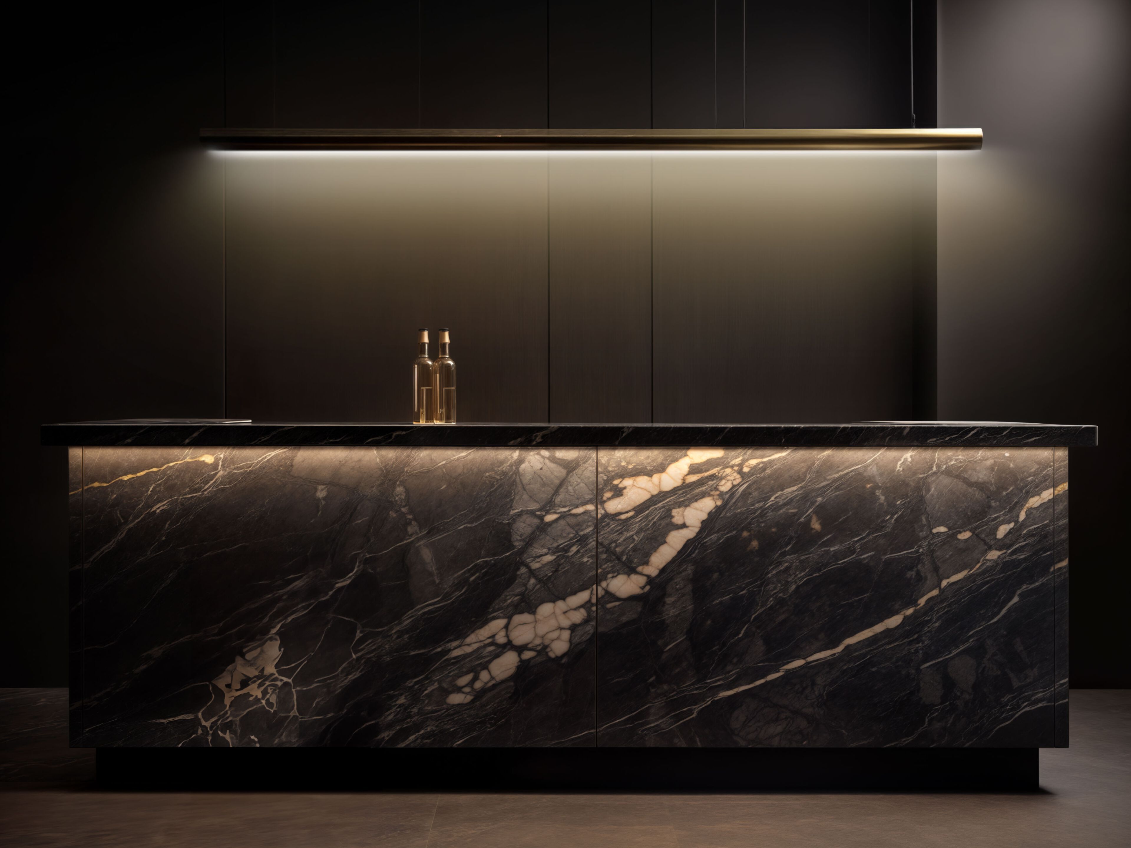 Мраморная кухня с островом Wayne Enterprises Home Collection WE-190 ARCH-00035255