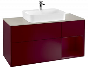 Villeroy&Boch Тумба под раковину Прямоугольная версия F423HBHB Finion Peony Matt Lacquer