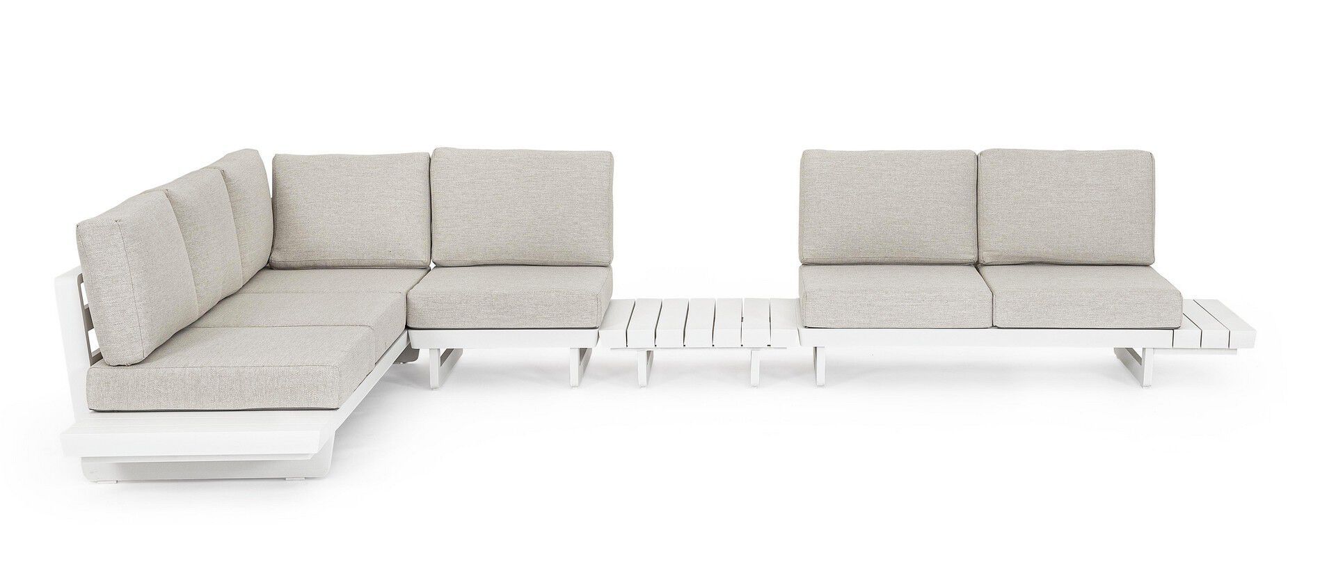 Угловой садовый диван из ткани BIZZOTTO Infinity ARCH-00091397 - Вид №45