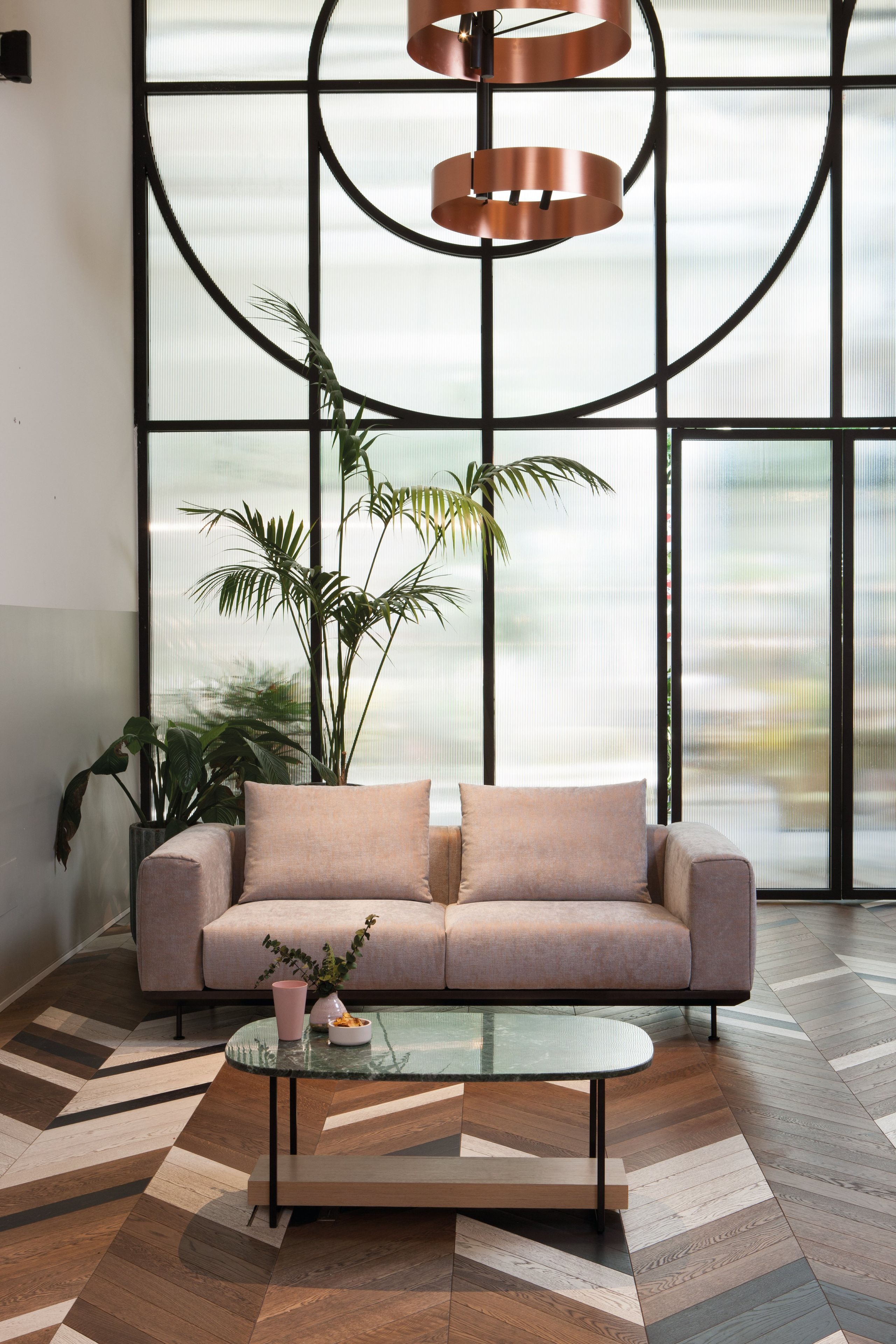 3-местный тканевый диван Lebom ARCH-00104757 - Вид №3