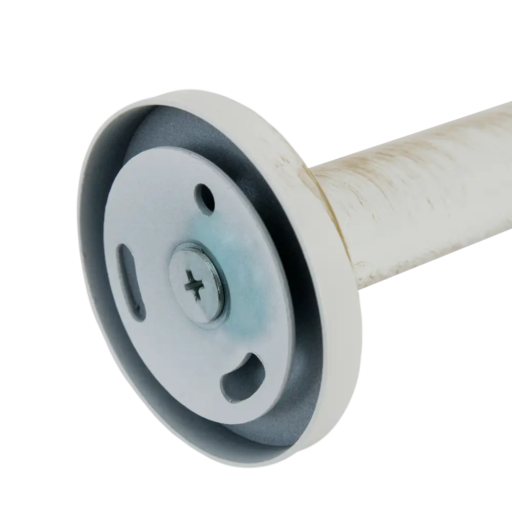 Держатель однорядный с пластиковыми вставками Orbis, металл, цвет античный белый, 2 см STLM-2179297 - Вид №1