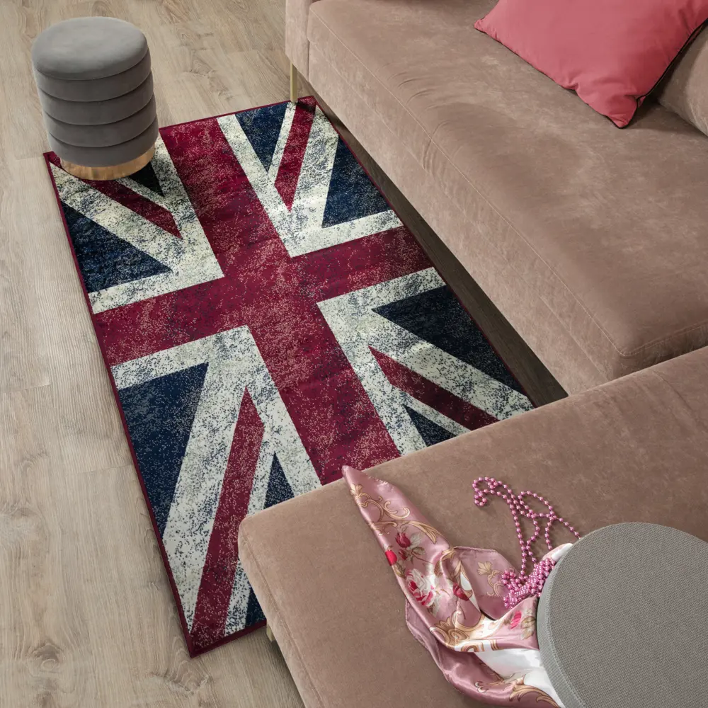 Ковер вискоза Isphahan 77973R 80x150 см цвет мультиколор DEVOS-CABY STLM-2050936