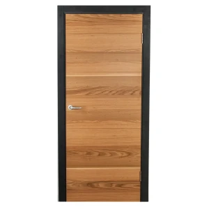 Дверь межкомнатная глухая Loft 90x200 см шпон цвет дуб рустик с замком и петлями 82246658 STLM-2054829