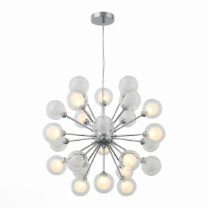 Подвесная люстра ST Luce Dualita SL431.103.13 ST LUCE ДИЗАЙНЕРСКИЕ, DUALITA, ШАР 108687 Хром