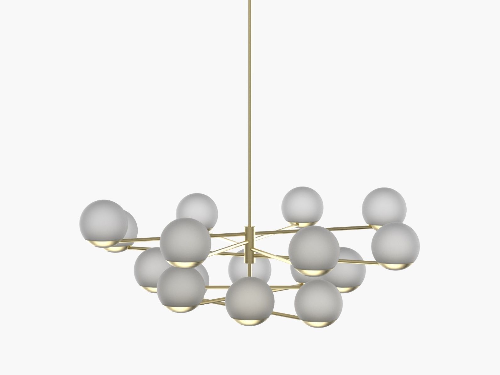 Светодиодный потолочный светильник ручной работы Cameron Design House Мяч и обруч ARCH-00041990 - Вид №2