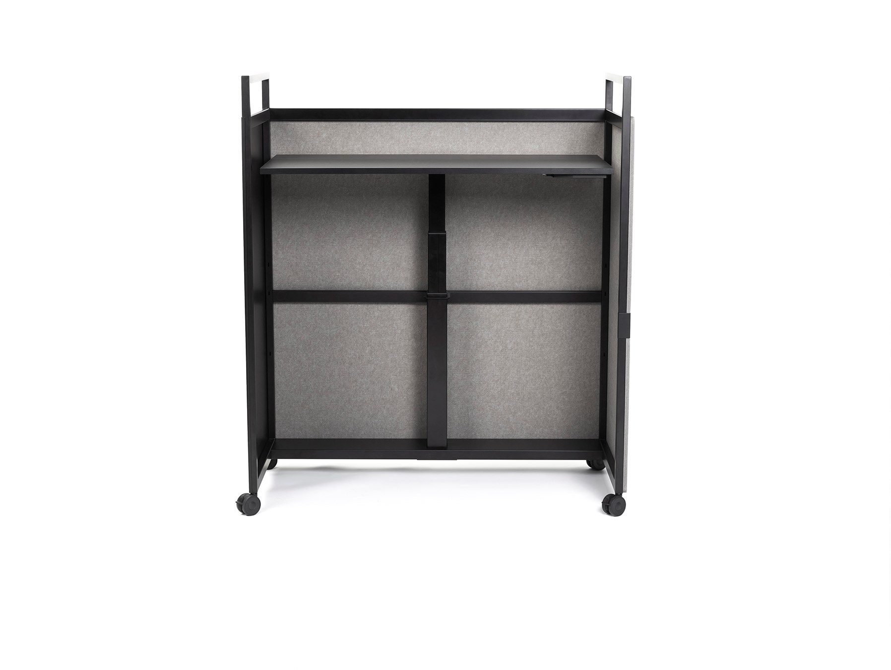 Рециркулированный ПЭТ регулируемая высота стол на колесах с электрической розеткой ECHOJAZZ MCART ARCH-00131553 - Вид №31