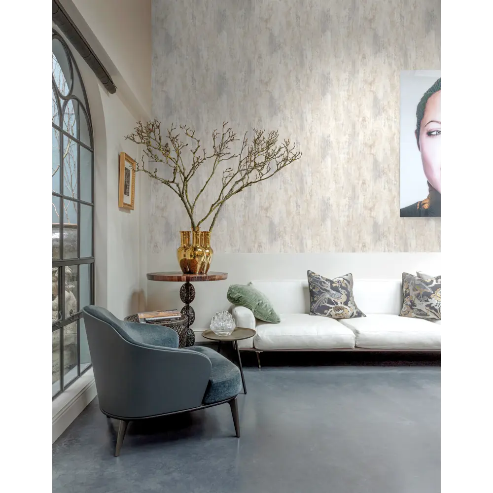 Обои флизелиновые Inspire Wauwall бежевые 1.06 м Trench 6 STLM-2058545 - Вид №2