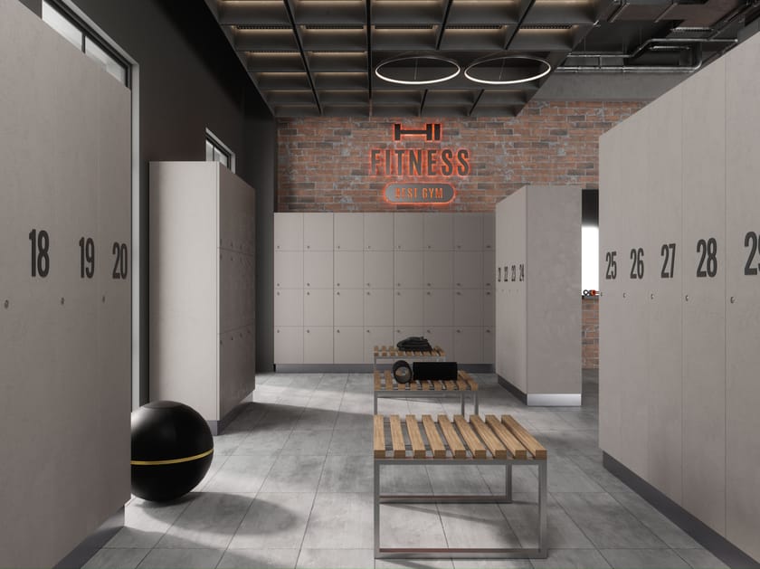 Деревянная мебель для раздевалок MOBILIFICIO SANGIORGI Made to fit ARCH-00059465