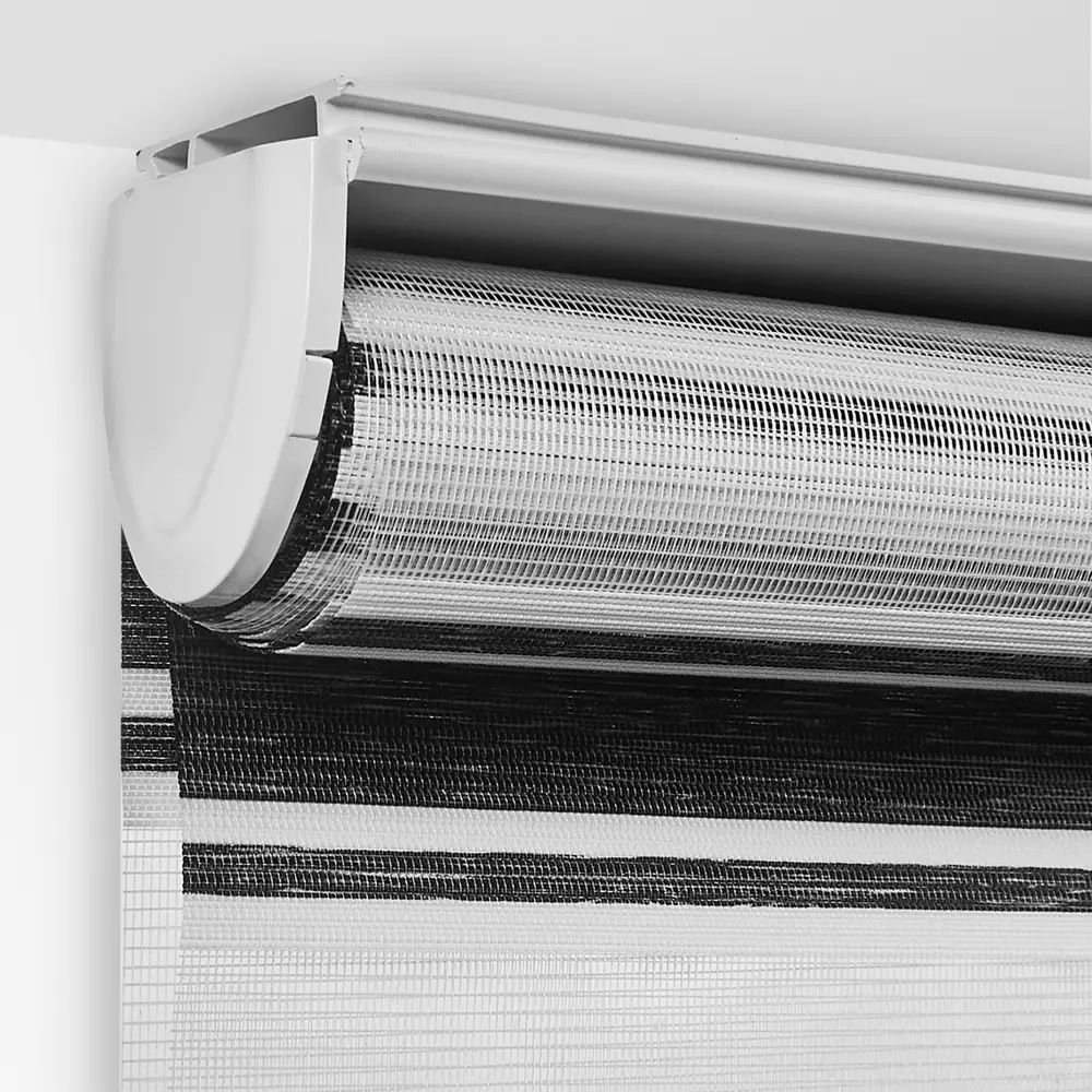 Штора рулонная день-ночь Дэли 80x160 см серая MIAMOZA STLM-2164644 - Вид №3