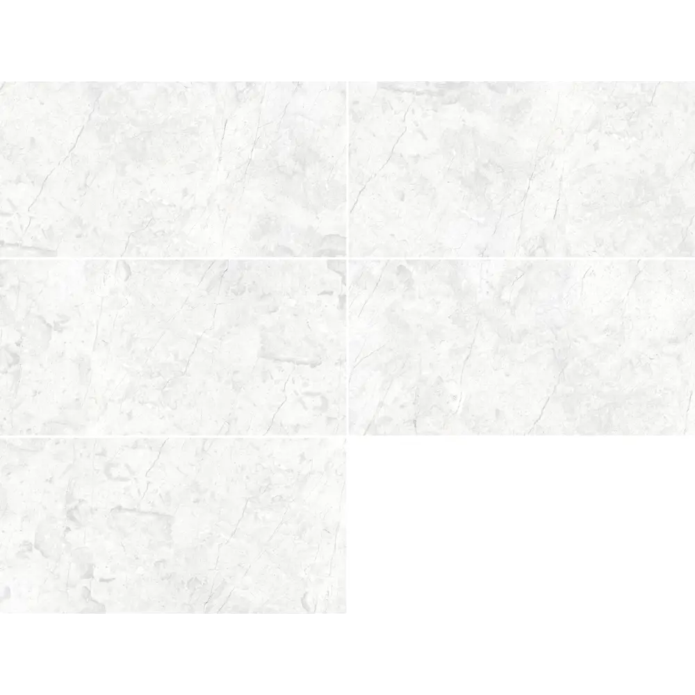 Глазурованный керамогранит Arcadia Ceramica Marces 60x120 см 1.44 м² матовый цвет светло-серый MATT STLM-2063766 - Вид №8
