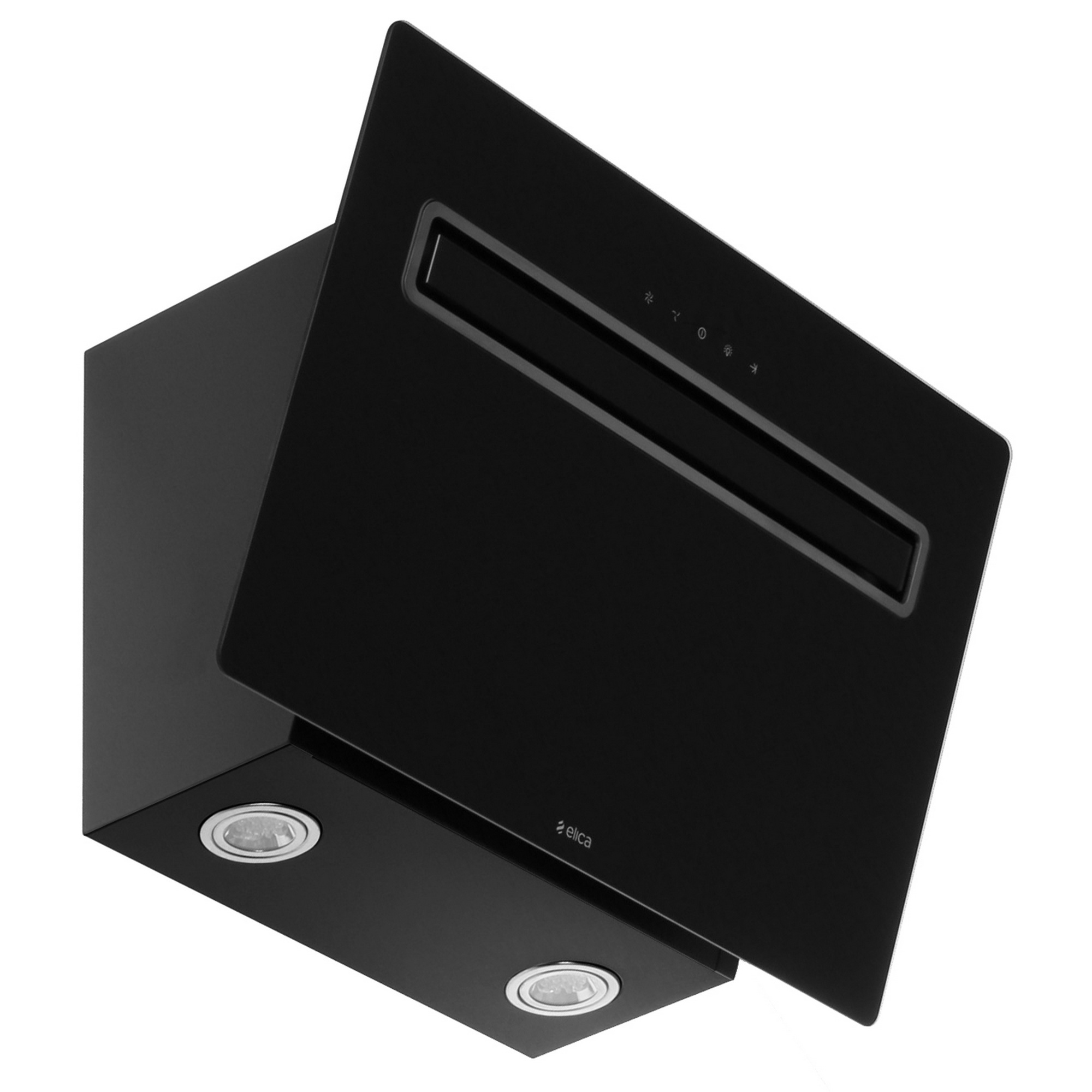 8189976 Вытяжка наклонная Elica SHEEN BL/A/60 черный/серебристый STDN-0071439