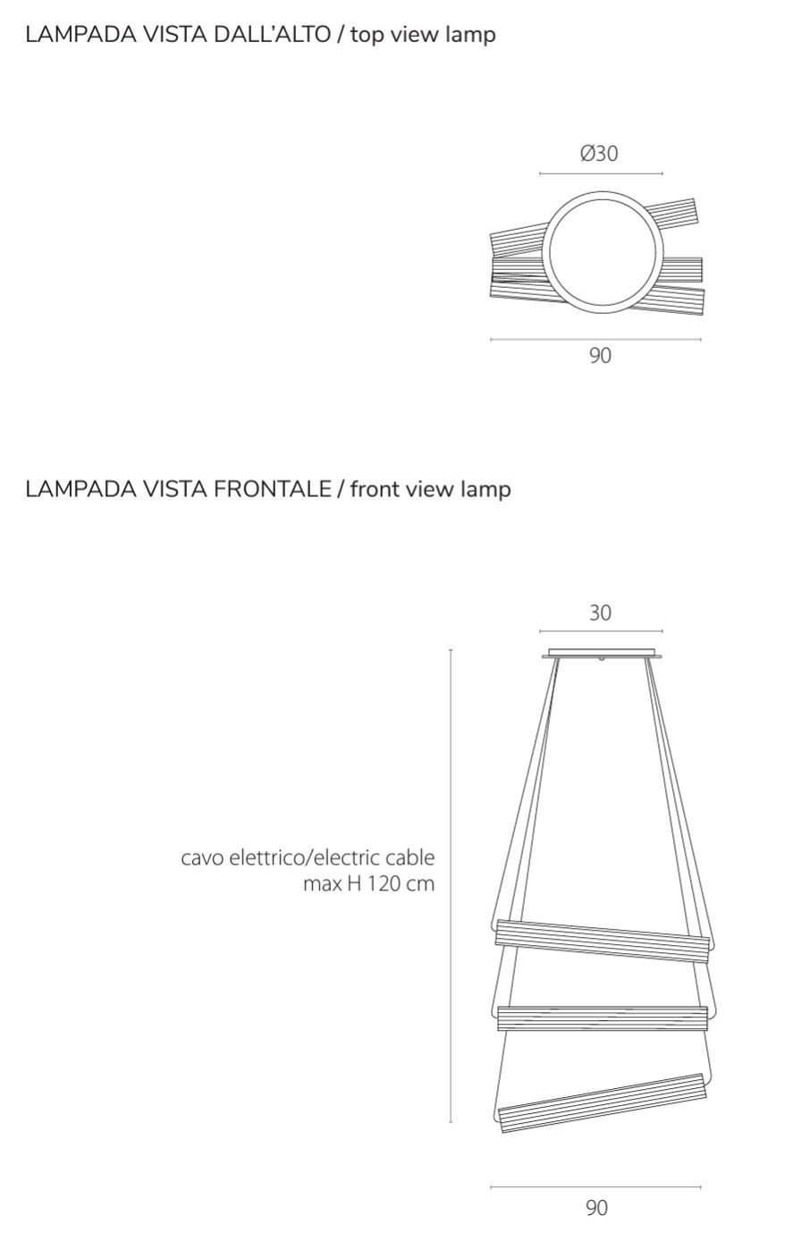 Подвесной светильник из стекла pyrex canneted RIFLESSI Tube ARCH-00095707 - Вид №2