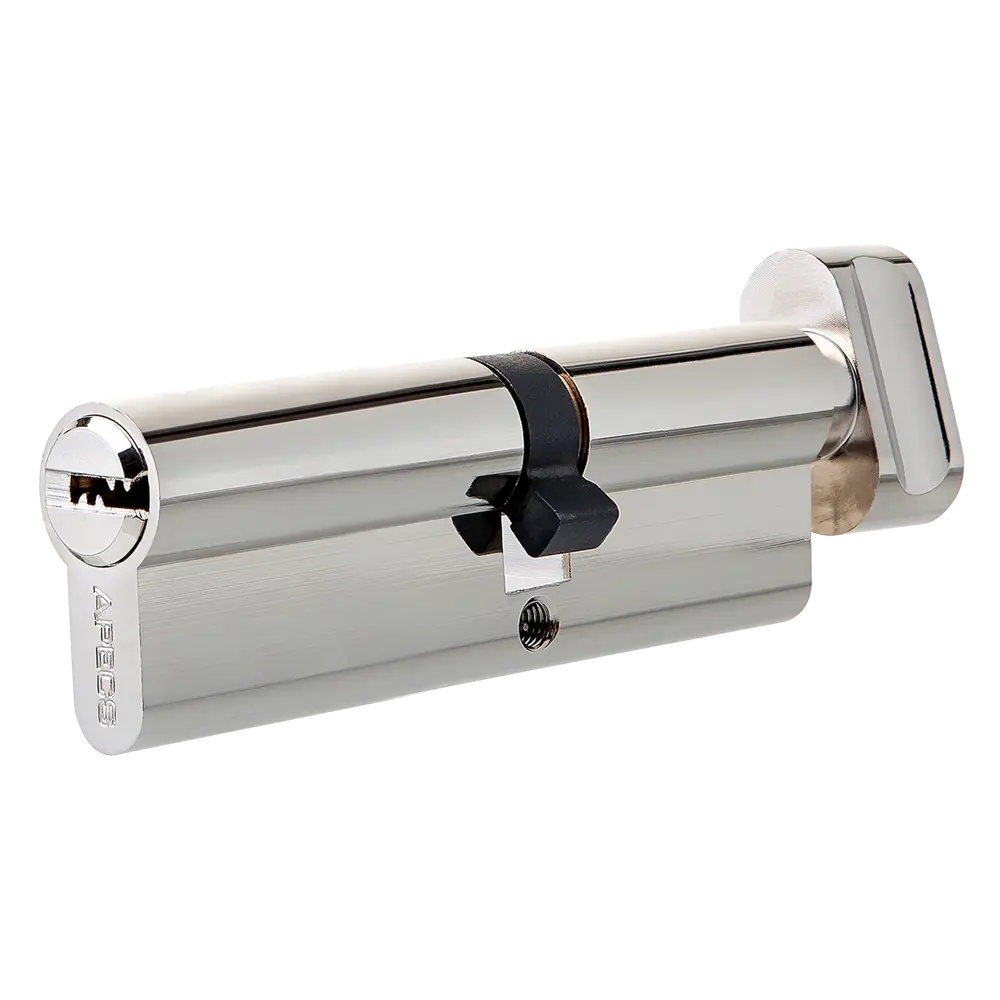 Цилиндр Apecs SM-80(35C/45)-C-NI, 35x45 мм, ключ/вертушка, цвет никель ЦИЛИНДР APECS SM-80(35C/45)-C-NI КЛ-ВЕРТ STLM-2068988