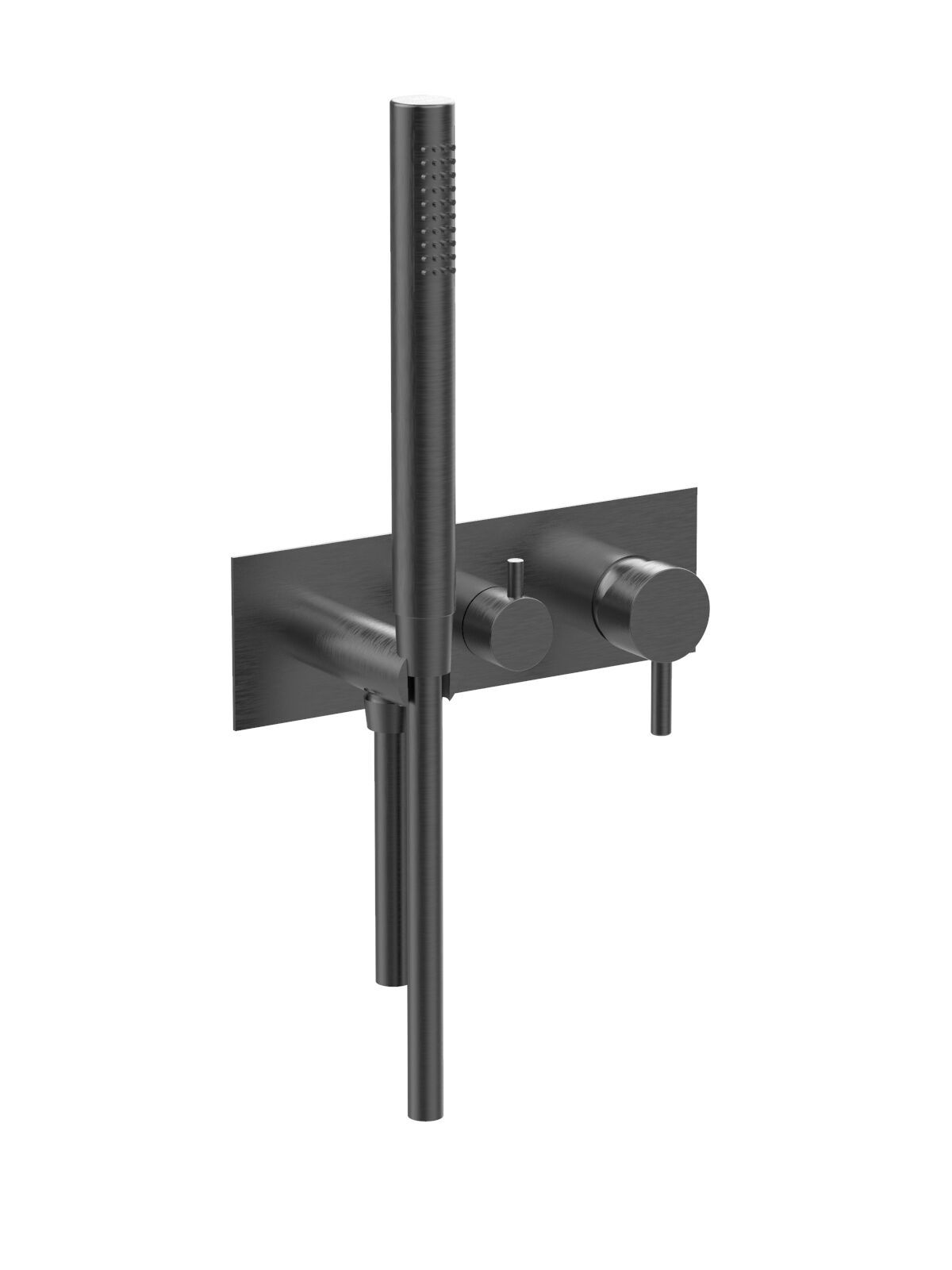 Настенный смеситель для ванны с 3 отверстиями и ручным душем Rubinetterie Frattini отдельная эстетика ARCH-00136591 - Вид №47