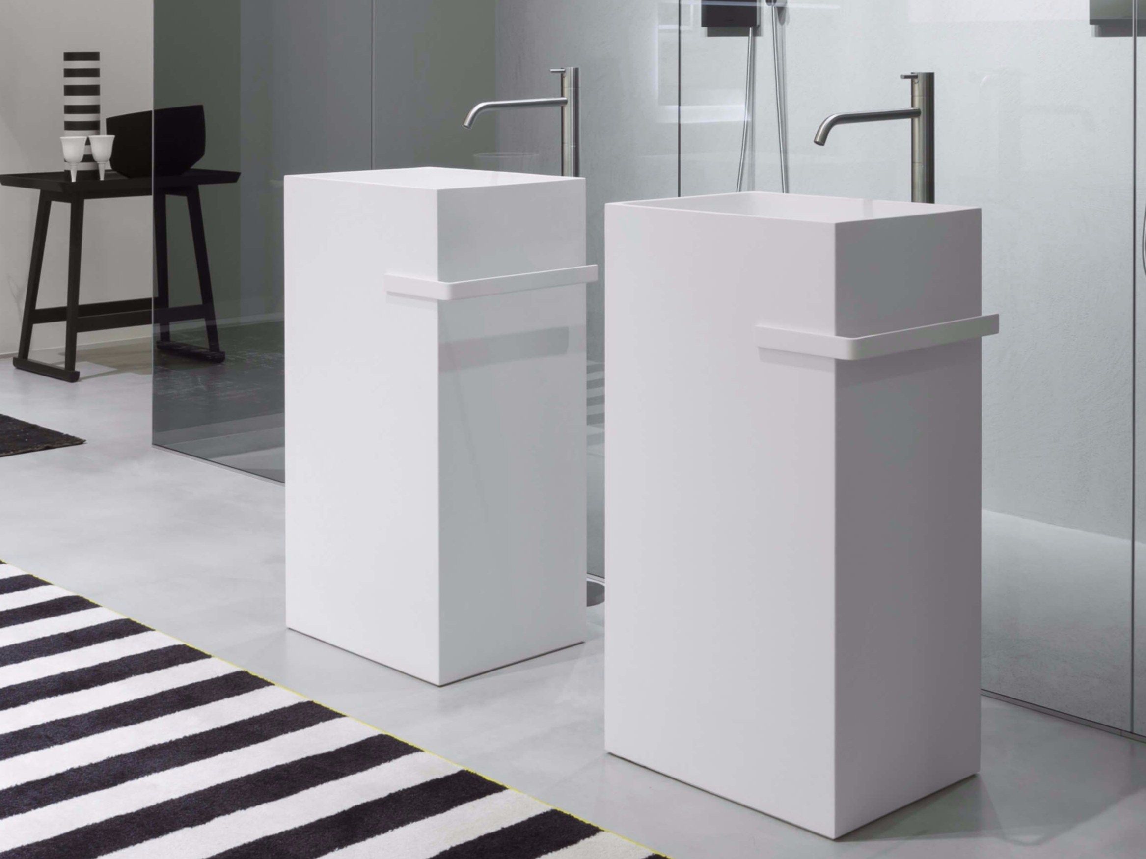 Прямоугольная отдельно стоящая раковина из Flumood® Antoniolupi FUSTO ARCH-00053961