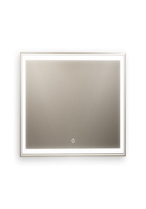 90812357 Зеркало для ванной AM--800-800-DS-F с подсветкой 80х80см ZOE STLM-0393699 ART & MAX