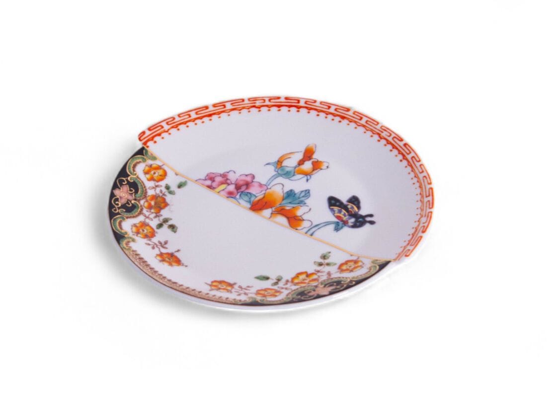 Фарфоровая тарелка для хлеба Seletti Hybrid ARCH-00051741 - Вид №1