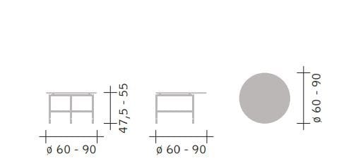 Мраморный журнальный столик Flou ARCH-00115844 - Вид №8