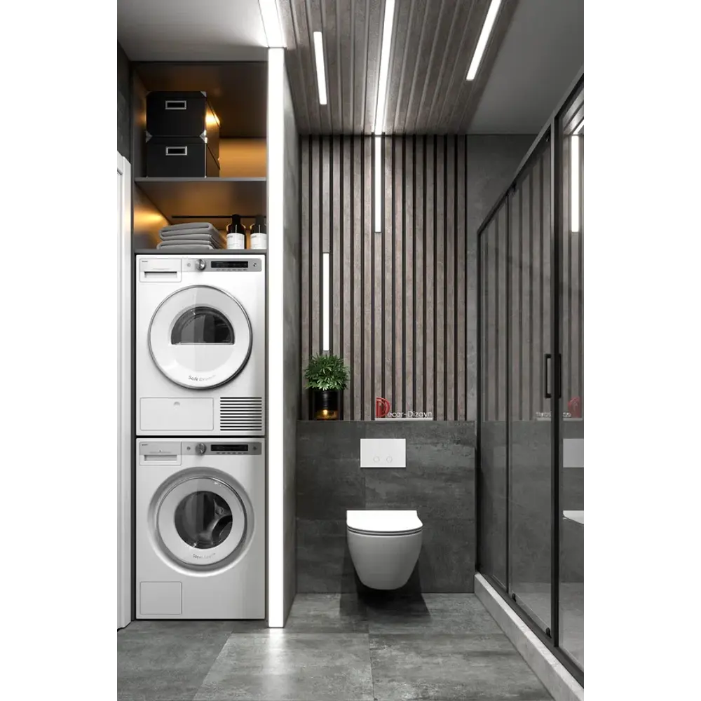 Рейка настенно-потолочная полистирол ударопрочный Decor-Dizayn 611-25 серый бархат 20x30x3000 мм 85473619 STLM-2012374  - Вид №5