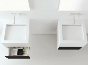 Lcb 1-2-3 Подвесная раковина настенная овальная MOMA Design  белая