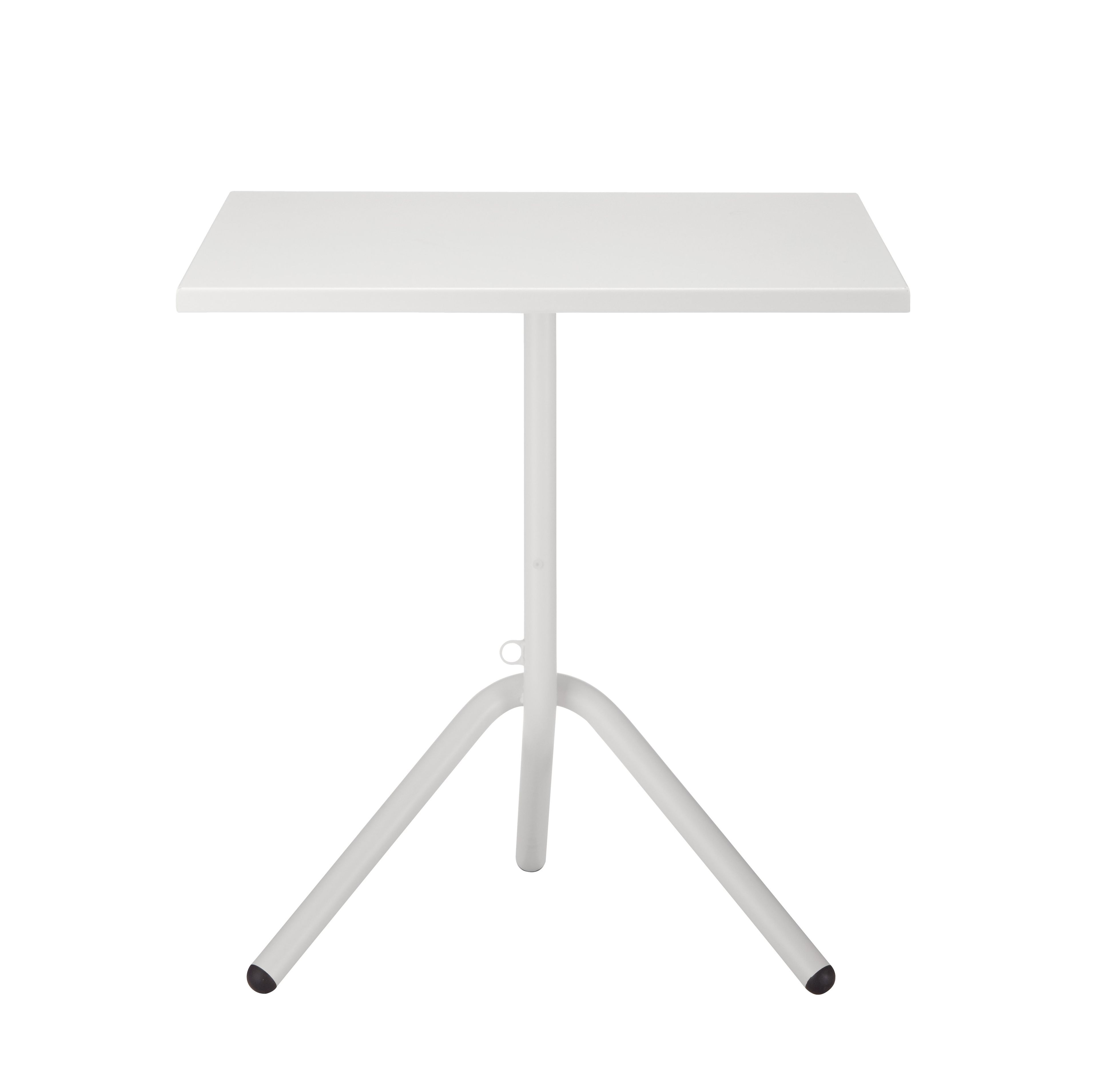 Квадратный стол с откидным верхом из листового металла COLOS ARCH-00115513 - Вид №2