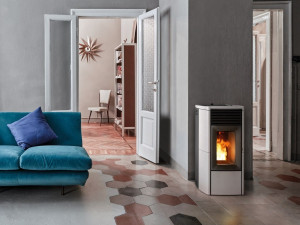 Керамическая пеллетная печь