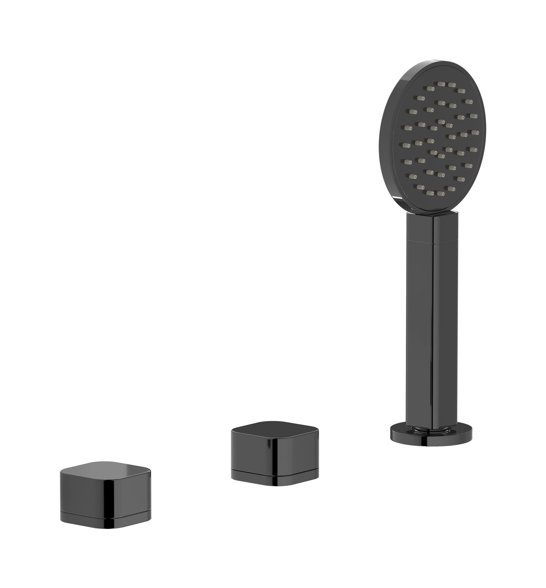 Встраиваемый смеситель для ванны с 3 отверстиями и ручным душем IB Elio ARCH-00084092 - Вид №2