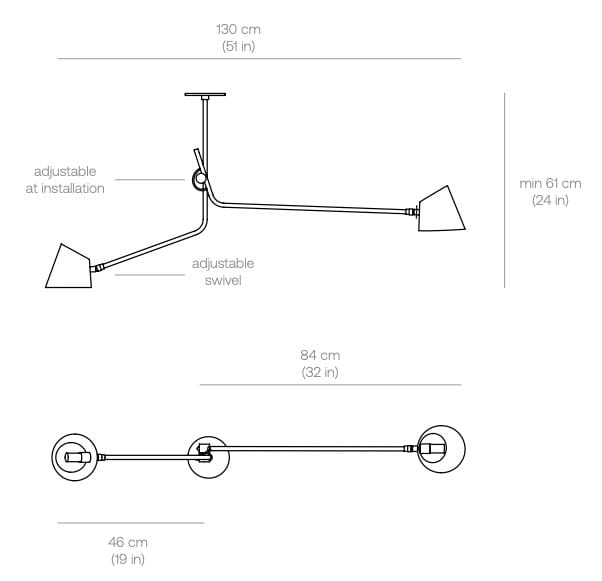 Регулируемая светодиодная подвесная лампа Darmes Hartau ARCH-00029288 - Вид №10