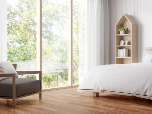 Предварительно обработанный плавающий паркет из фанеры