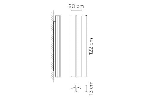 Светодиодный настенный светильник Vibia Kontorno ARCH-00090681 - Вид №4