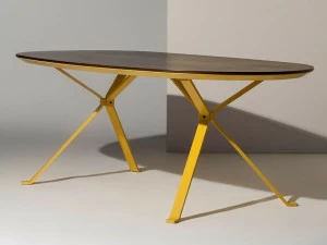 Manerba Овальный деревянный стол Revo U1700fm80 / u1700fm8