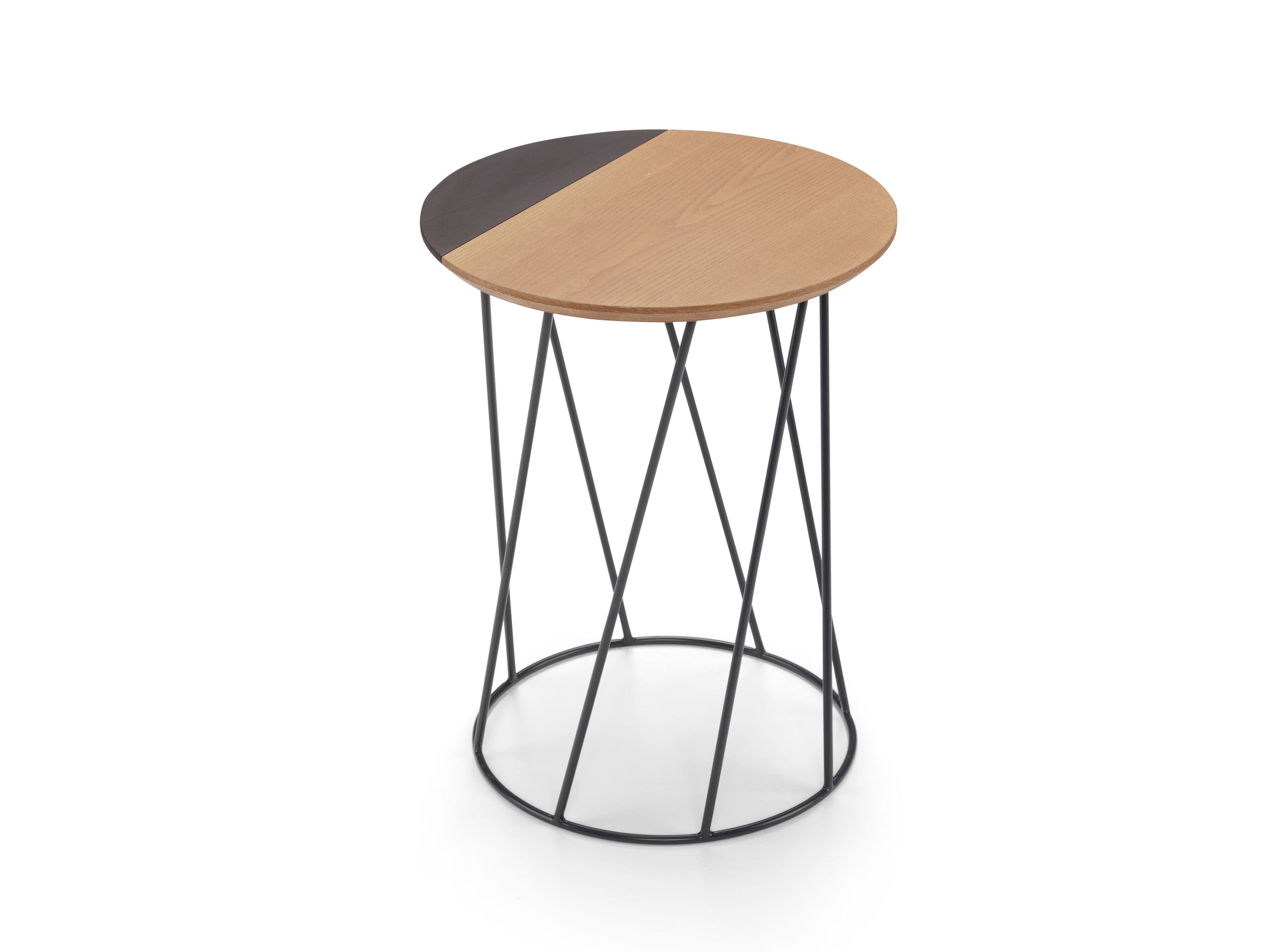 Круглый деревянный журнальный столик Dienne Salotti MANGO B ARCH-00144664 - Вид №1