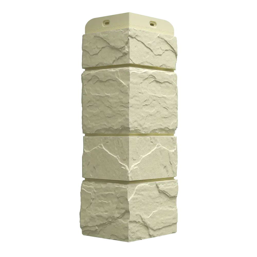 Угол наружный Dacha Камень крупный цвет светло-жёлтый DÖCKE STLM-2058791