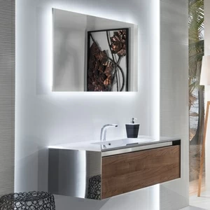 Комплект мебели для ванной Armadi Art Dorato 90см