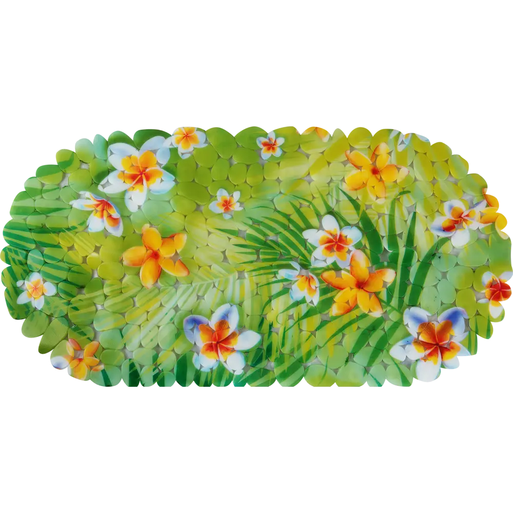 Коврик для ванной комнаты Paradise FV12 36x69 см цвет зелёный Santreyd Без серии STLM-2205584