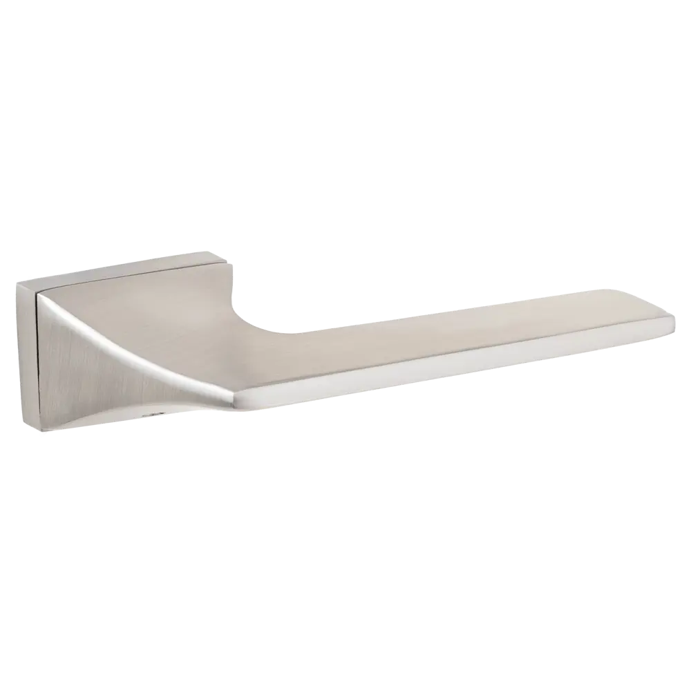 Дверная ручка на розетке Armex H-110174-A без запирания цвет никель STLM-2134118 - Вид №1