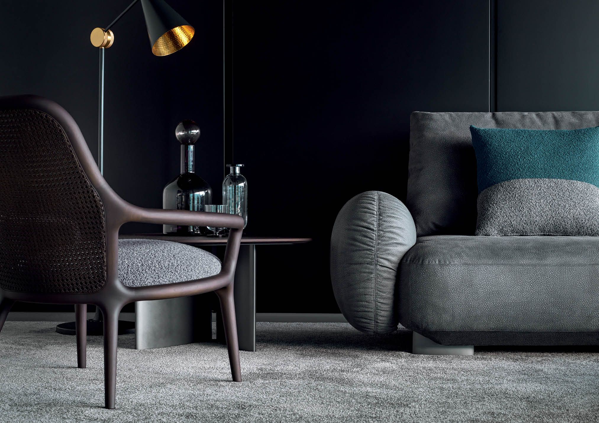 4-местный кожаный модульный диван BertO IGGY ARCH-00016714 - Вид №5