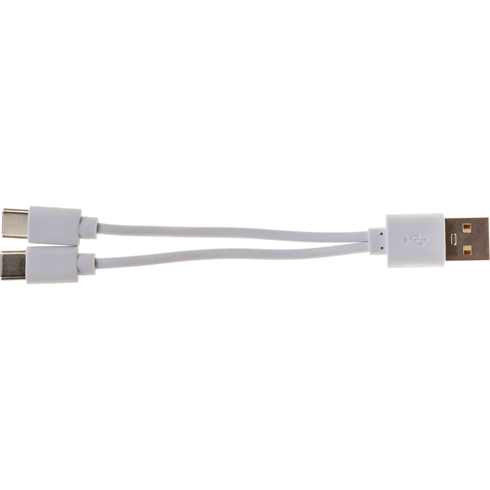 Кабель DUWI USB Type-C 12.5 см для одновременной зарядки двух устройств 84376885 STLM-0048861